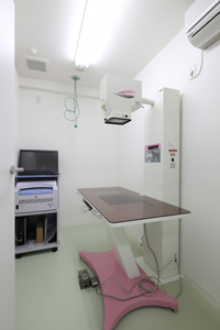 京都市　テナント動物病院　Ｘ線装置とCR装置